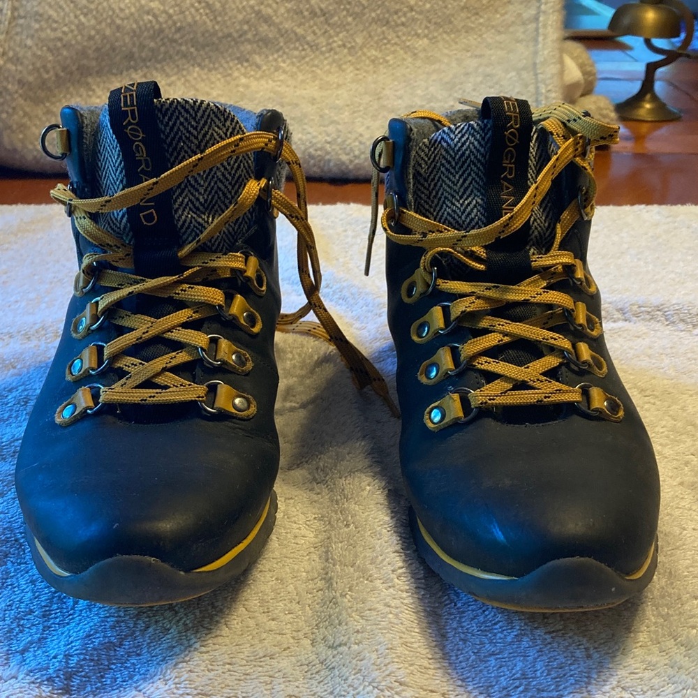 Cole Haan Yellow and Black Grand OS Sole
